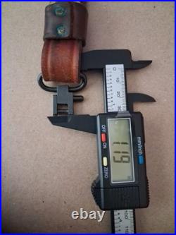 Vintage Hunter Military Shooting Leather Rifle Sling Chestnut