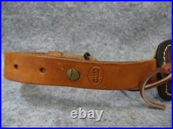 Vintage Hunter Rifle Sling Deer and Acorn in Foliage Vintage Hunter Rifle Sling Deer and Acorn in Foliage