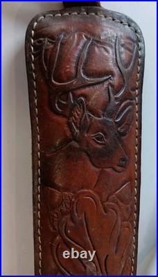 Vintage Leather Hunters Padded Rifle Sling