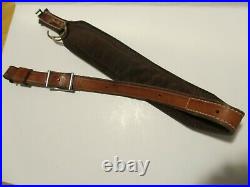 Vintage Leather Savage Rifle Sling