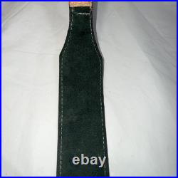Vintage Leather WEATHERBY & Deer Head Hand Tooled Custom Rifle Sling 37