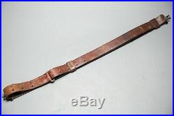 Vintage Leather WWI M1907 Springfield/M1 Garand Rifle Sling Dated LADEW 1917 FLH
