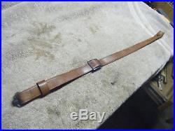 Vintage MARLIN Factory Leather Sling 336 39A 1894 Horse & Rider logo