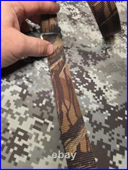 Vintage Mossy Oak Treestand Shotgun Rifle Web Sling With Swivels