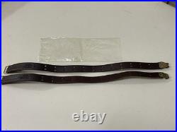 Vintage NEW OLD STOCK George Lawrence #5 Brown Leather Rifle Sling