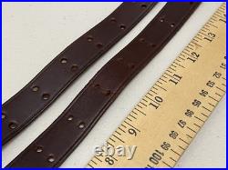Vintage NEW OLD STOCK George Lawrence #5 Brown Leather Rifle Sling