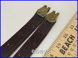 Vintage NEW OLD STOCK George Lawrence #5 Brown Leather Rifle Sling