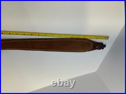 Vintage New Hunter Brand Leather Rifle Sling with Swivels
