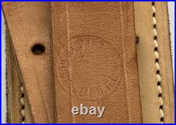 Vintage Original Leather Cuff Sling Al Freeland Keeper Hook Pad Target Competion