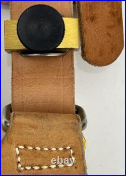Vintage Original Leather Cuff Sling Al Freeland Keeper Hook Pad Target Competion
