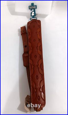 Vintage Pathfinder Leather Rifle Sling CB393P Rare New With Tags