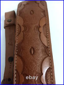 Vintage Pathfinder Leather Rifle Sling CB393P Rare New With Tags