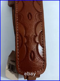 Vintage Pathfinder Leather Rifle Sling CB393P Rare New With Tags