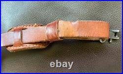 Vintage Pathfinder Leather Rifle Sling USA Padded
