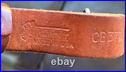 Vintage Pathfinder Leather Rifle Sling USA Padded