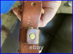 Vintage Pathfinder Leather Rifle Sling USA Padded