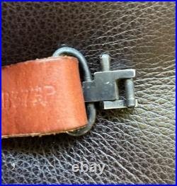 Vintage Pathfinder Leather Rifle Sling USA Padded