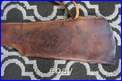 Vintage RARE George Lawrence 8 Portland, OR 36 Leather Rifle Horse Scabbard