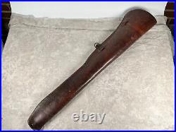 Vintage RARE George Lawrence Portland, OR 33 Leather Rifle Horse Scabbard