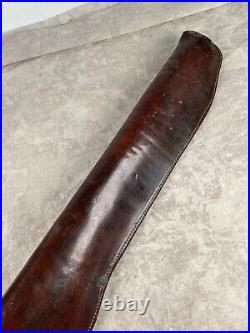 Vintage RARE George Lawrence Portland, OR 33 Leather Rifle Horse Scabbard