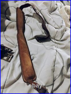 Vintage Range & Rifle Leather Sling By Hunter