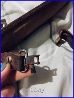 Vintage Range & Rifle Leather Sling By Hunter