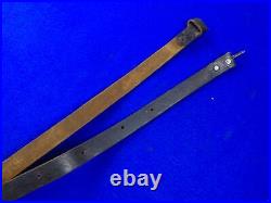 Vintage Replica of Antique 19 Century Rifle Leather Sling