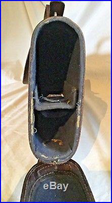 Vintage Rifle Case with Shoulder Strap Leather Gun Holder Carrying Shotgun Sling