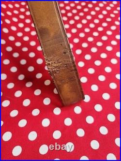 Vintage Savage Marked Leather Buckle Rifle Sling. 22 Sling Rifle Sling