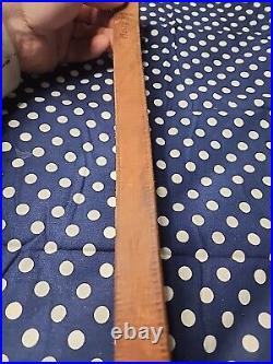 Vintage Savage Marked Leather Buckle Rifle Sling With Swivels