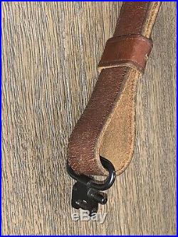 Vintage Stith Mounts Leather Rifle Gun Shoulder Sling Very Rare