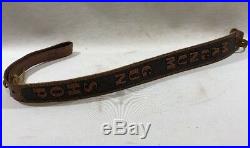 Vintage Stocker Magnum Gun Shop Leather Rifle Shotgun Gun Sling Strap Scarab