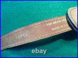 Vintage Torel #4842 Padded Leather Lion Motif' Rifle Sling