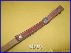 Vintage Torel Brown Leather Cobra Style Rifle Sling No 4891