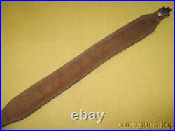 Vintage Torel Brown Leather Cobra Style Rifle Sling No 4891