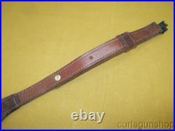 Vintage Torel Brown Leather Cobra Style Rifle Sling No 4891