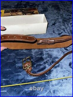 Vintage Torel Gunslinger Carrying Strap Lee K Leather USA