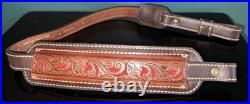 Vintage Torel LEATHER Hunting Rifle Sling 4871 Hand Tooled Padded Adjustable