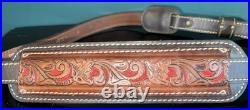 Vintage Torel LEATHER Hunting Rifle Sling 4871 Hand Tooled Padded Adjustable