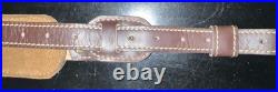 Vintage Torel LEATHER Hunting Rifle Sling 4871 Hand Tooled Padded Adjustable