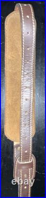 Vintage Torel LEATHER Hunting Rifle Sling 4871 Hand Tooled Padded Adjustable