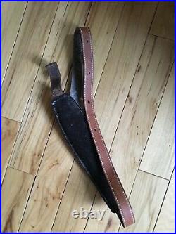 Vintage Torel Split Cowhide Whitetail Deer/2 Doe, Rifle/shotgun Leather Sling
