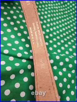 Vintage Torel White Stitched Padded Suede Backed Suede Strap Rifle Sling