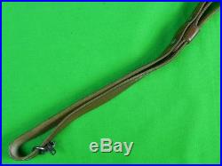 Vintage US Leather Rifle Sling