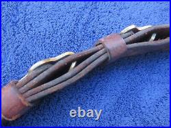 Vintage Us Springfield Rifle Style Leather Sling