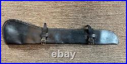 Vintage Wild Hog Gunleather Maker Leather Rifle Sling For Atv Hunting Horseback