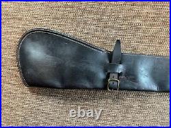 Vintage Wild Hog Gunleather Maker Leather Rifle Sling For Atv Hunting Horseback