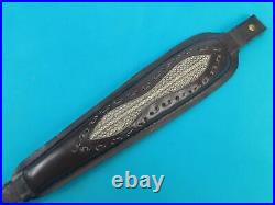 Vintage Winchester Hunting Rifle Padded Leather Sling New