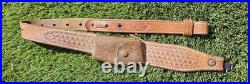 Vtg. Bianchi Cobra Leather Rifle Sling