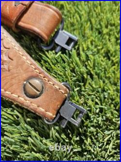 Vtg. Bianchi Cobra Leather Rifle Sling